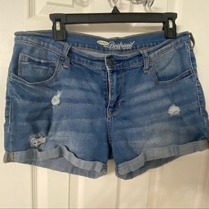 Ripper boyfriend shorts by old navy